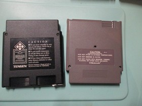 NES Top Gun, + Super Sprint, Tengen (NES, 1987), Cartridges only,,  TESTED