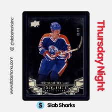2024 UPPER DECK THE CUP #EB-9 WAYNE GRETZKY EXQUISITE COLLECTION BLACK /99