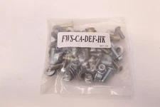 Defender Scratch Resistant Flip Windshield Hardware Kit FWS-CA-DEF-HK 