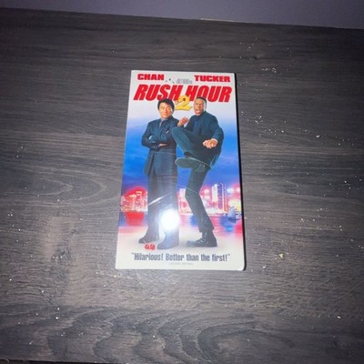 Rush Hour 2 (2001) VHS Movie Starring Jackie Chan and Chris Tucker