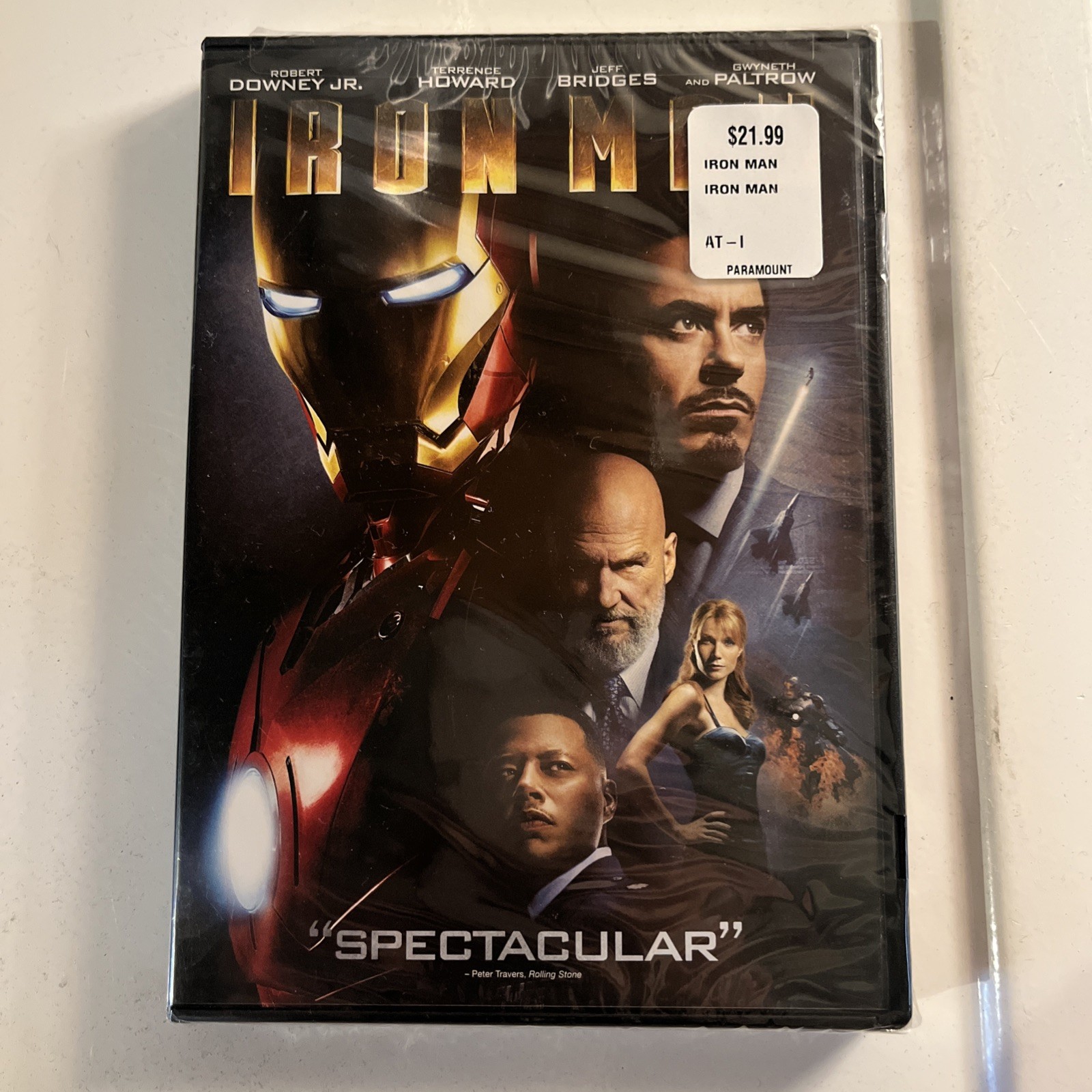 New Sealed Marvel Iron Man DVD Movie 2008