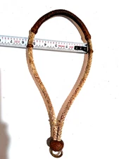 Vintage Rawhide Bosal Hackmore