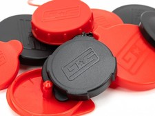 Grimmspeed 120070 Engine Bay Reservoir Cap Red For 02-21 Wrxstifxtobxtlgt