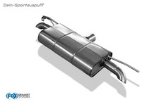 FOX Edelstahl Duplex Sportauspuff Skoda Karoq 1.5l TSI je 1x Dieseloptik