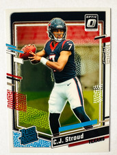2023 Donruss Optic C.J. Stroud RC #244 Base Texans Rated Rookie!