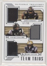 2020 National Treasures Collegiate 67/99 Kalija Lipscomb Jared Pinkney #6 ht1
