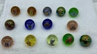 90s Pokémon Marbles Job Lot Vintage Nintendo Collectible Gen 1 Bundle x 14
