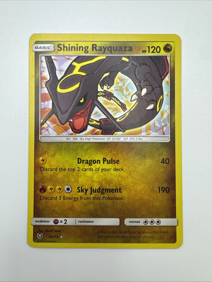 Shining Rayquaza Pokémon TCG Cards for sale | eBay