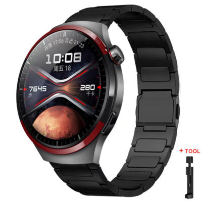 22mm Titanium Strap For Huawei Watch GT 5 5PRO 4/3pro 46mm Luxury Band Bracelet