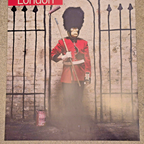Banksy Time Out London Poster 2010 - Obtained directly from Time Out - Picture 3 of 5