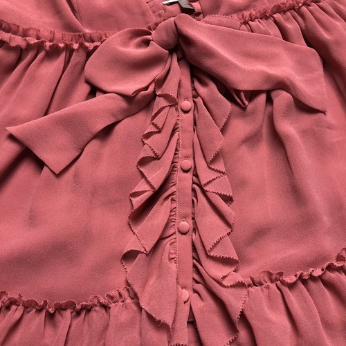 Victoria's Secret Size Small Lingerie Chemise Pink Ruffled Top NWT - Picture 4 of 7