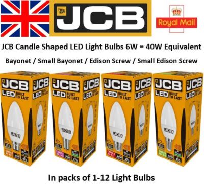 Candle 40W LED Light Bulbs ES E27 SES E14 BC B22 SBC B15 Warm Daylight ...