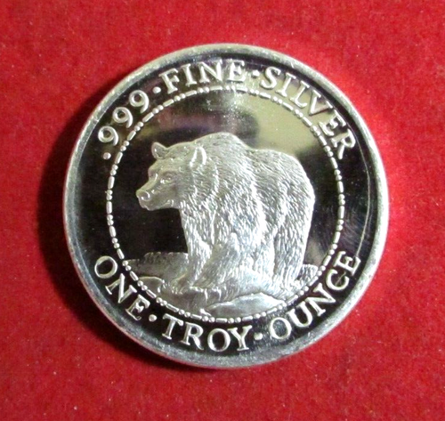 1oz Montana Silver Reserve Lewis & Clark/Grizzly
