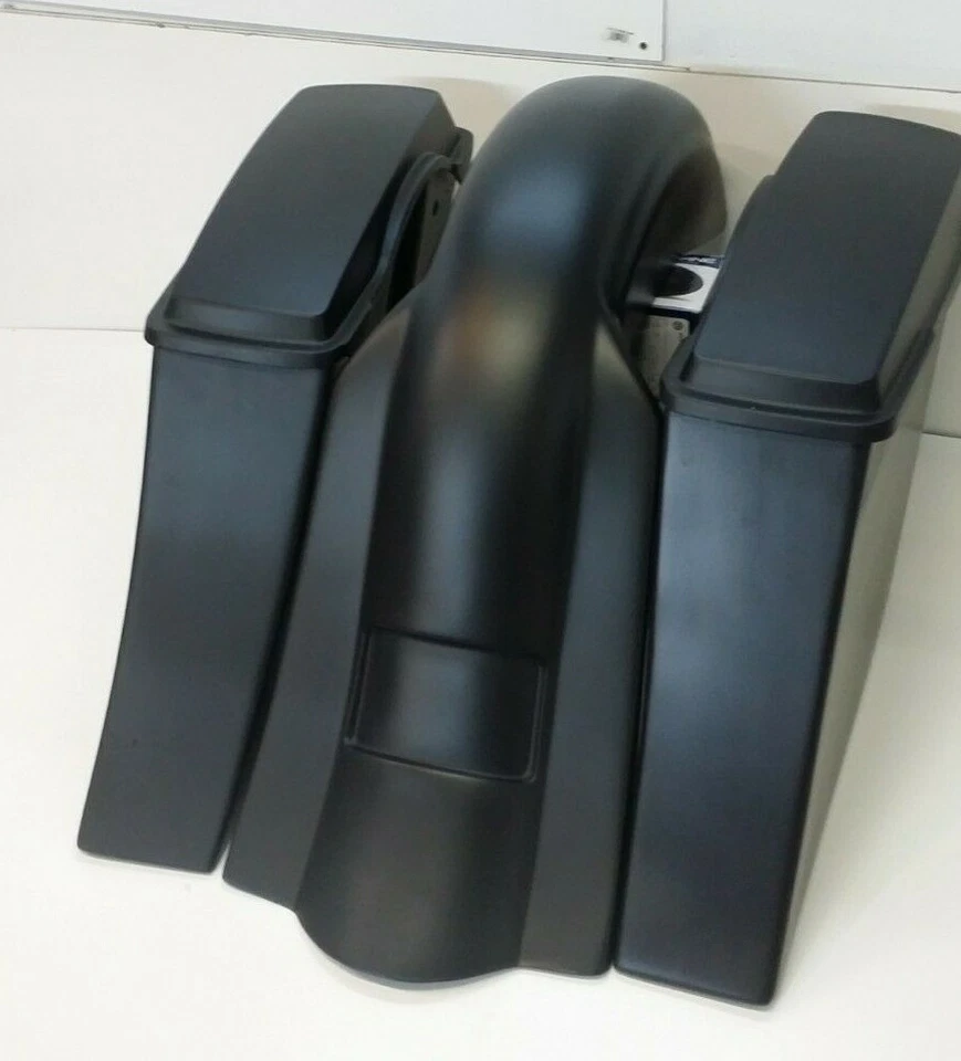 Alforjes esticados Yamaha substituição para-lama tampas de estoque Road Star 6"" - Imagem 4 de 4