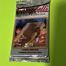 1995 The Campbell’s Soup Collection Trading cards 1 Pack w/ 8 Cards Andy Warhol