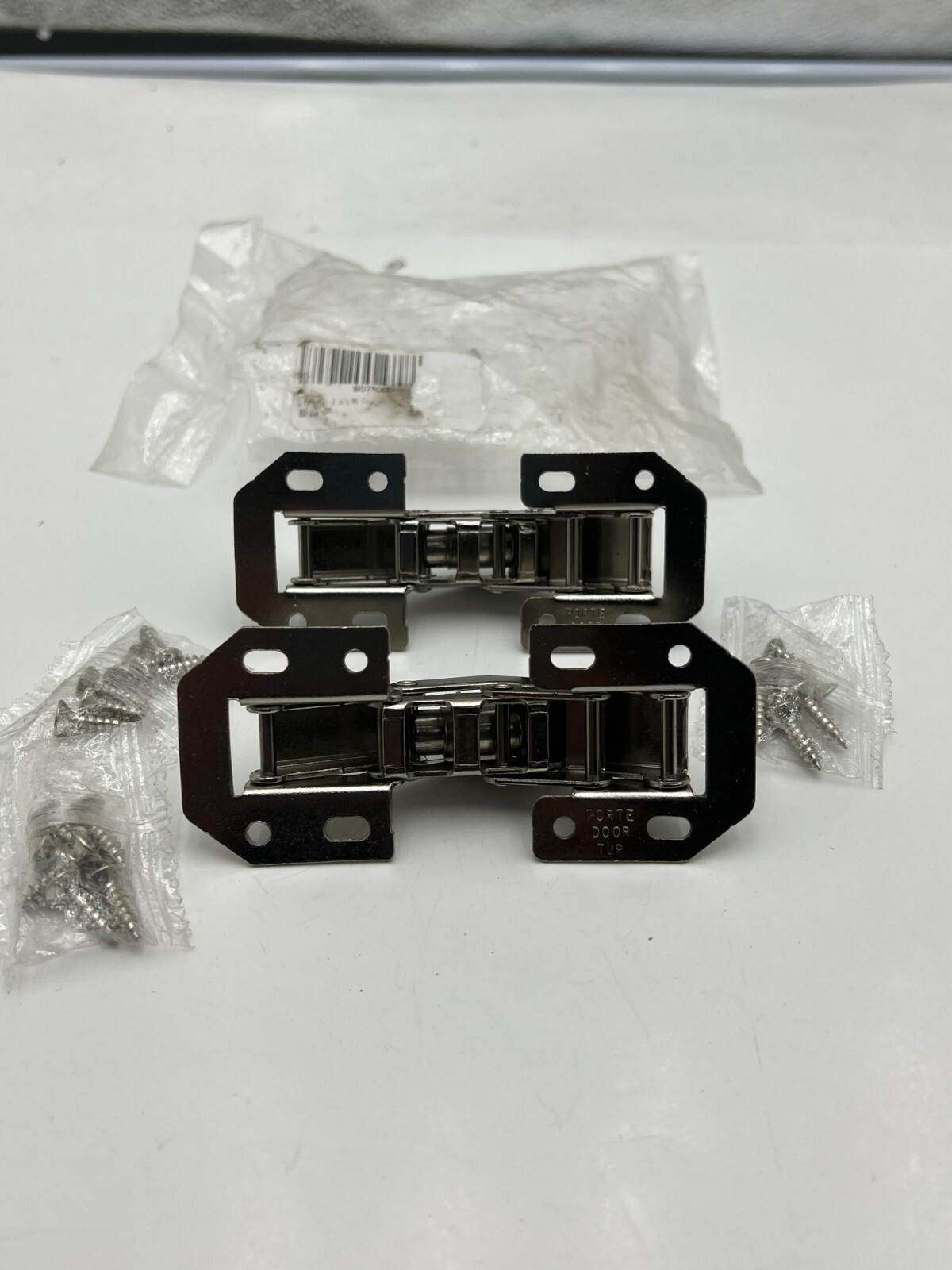 Pack of 2 - 4in. 90 Degree Cabinet Hinge Machine Bridge Shaped Spring ...