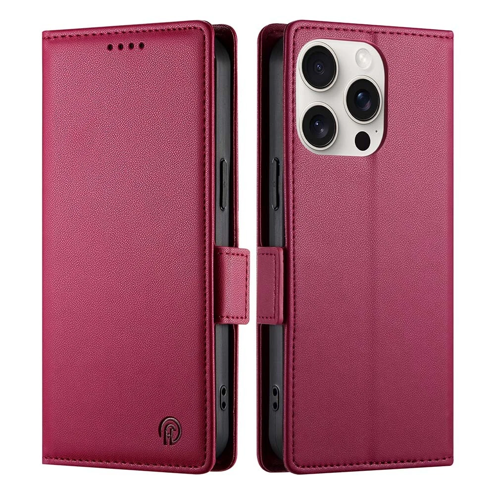Luxury Magnetic Leather Flip Wallet Case for iPhone 11 12 13 14 15 Pro