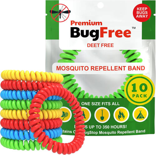 Mosquito Repellent Bracelets (10 Pack) Mosquito Repellent Bracelets for Adults a