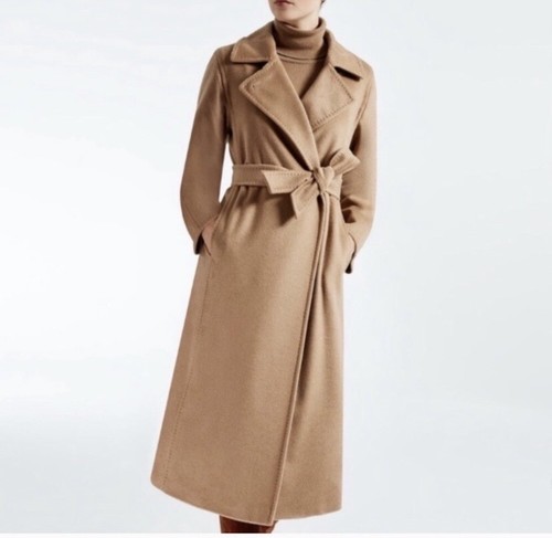 Max Mara Manuela Icon Tan Camel Hair 