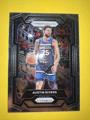 Austin Rivers 2023-24 Panini Prizm Minnesota Timberwolves #278