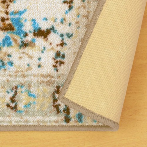 Decklan Traditionell Floral Waschbar Fleckenresistent Antistatisch Indoor Area Teppich - Bild 29 von 39