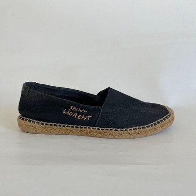 Saint Laurent Men\'s Espadrille with logo stitching e9789e32912863d3af07b1e358a7a6  main image 4