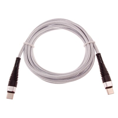 For Samsung Galaxy S25/Ultra/Plus - 10ft PD Cable Type-C to USB-C Charger Cord