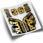 WP429 COMPATIBLE STICKERS FORK FOX 36 FACTORY EBIKE 2021 2024 COLOURS DECAL