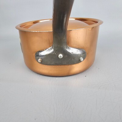 Rare Heavy Copper Pot / Lid - La Mere Poulard French Copper