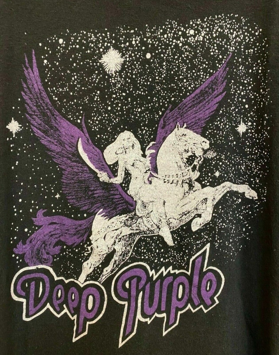 Deep Purple stormbringer バンドTシャツ 2XLサイズ Stormbringer Deep Purple Band Shirt Short Sleeve Black Unisex S