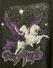 Stormbringer Deep Purple Band Shirt Short Sleeve Black Unisex S-5XL