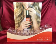 OPI Coca Cola Coke Special Collection Nail Display Only (No polish included)