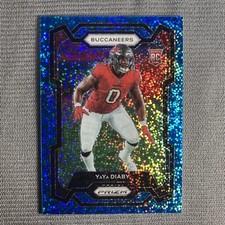 2023 Panini Prizm - Rookies Blue Sparkle Prizm #394 YaYa Diaby /96 (RC) SSP!🔥