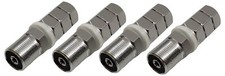 4 Lot RoadPro RP-105ADT CB Radio Antenna Heavy Duty SO-239 Stud Mounts 3/8x24