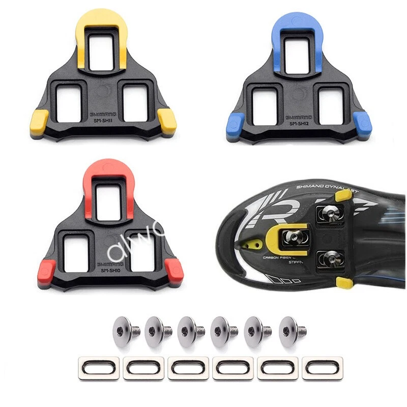 Shimano SPD-SL 0/2/6° SM-SH10/SH11/SH12 Fahrrad Pedale Cleatset Rennrad Cleats - Bild 2 von 4