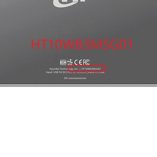 10.1 inch LCD Display Screen Panel For HYUNDAI HYTab Plus 10WB3 HT10WB3MSG01 - Picture 4 of 4