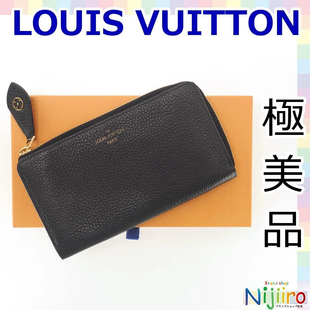 Extremely Good Condition] LOUIS VUITTON Taurillon Comet Long Zip