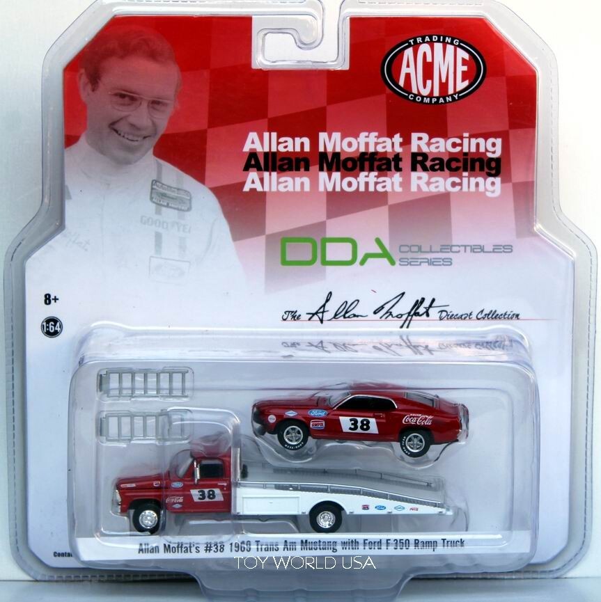 Allan Moffat Racing #38 1969 Trans Am Mustang with Ford F350
