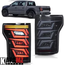 Smoked LED Tail Lights Rear Lamps Brake For Ford F150 2015 2016 2017 2018-2020