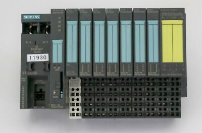 11930 SIEMENS ETS200S I/O INTERFACE MODULE W/ 9 SLOTS MODULES