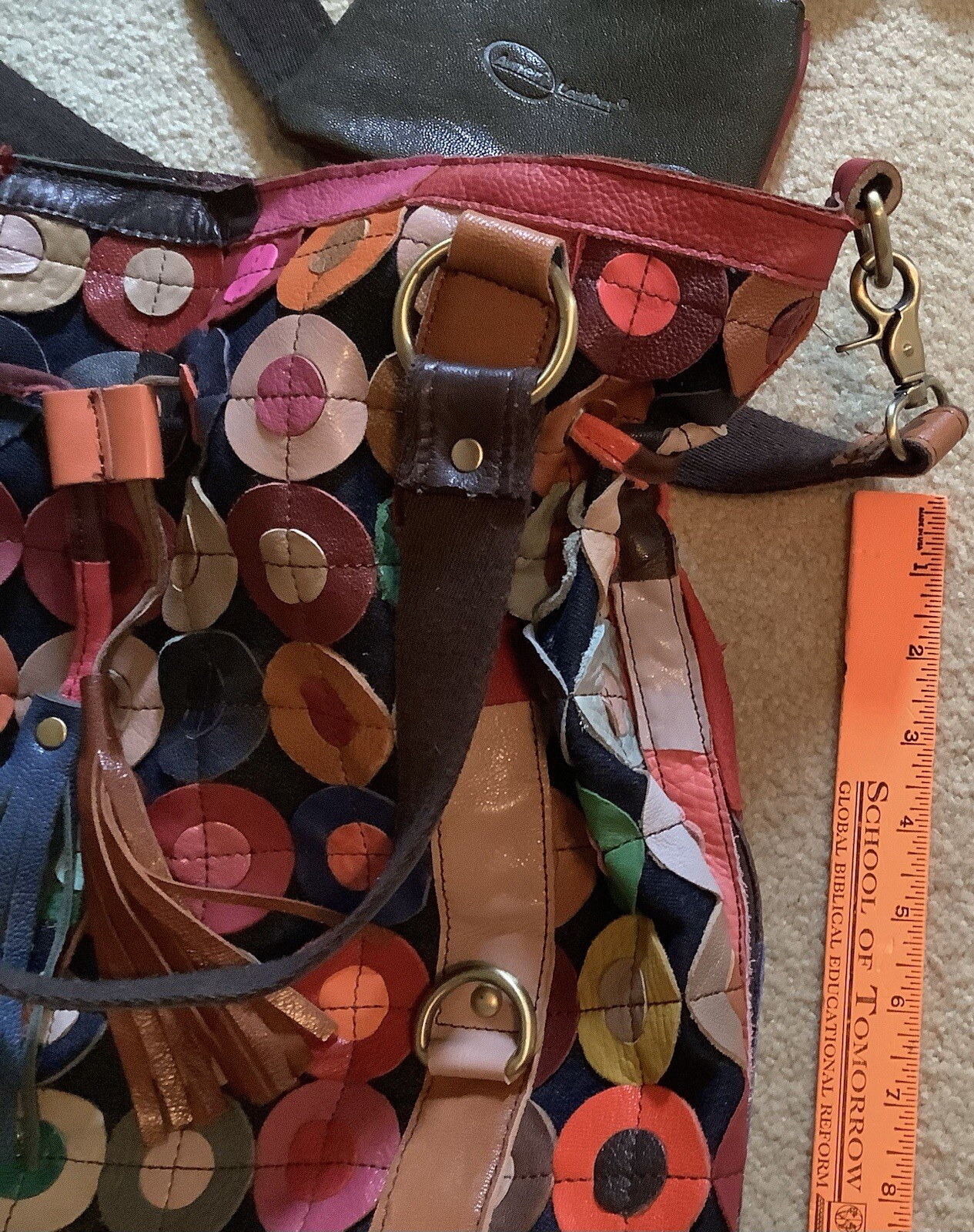 AMERI LEATHER Multicolor SHOULDER CROSSBODY BAG L… - image 10