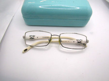 Vintage Tiffany eyeglasses white 1025 52-16 135 women vision frames