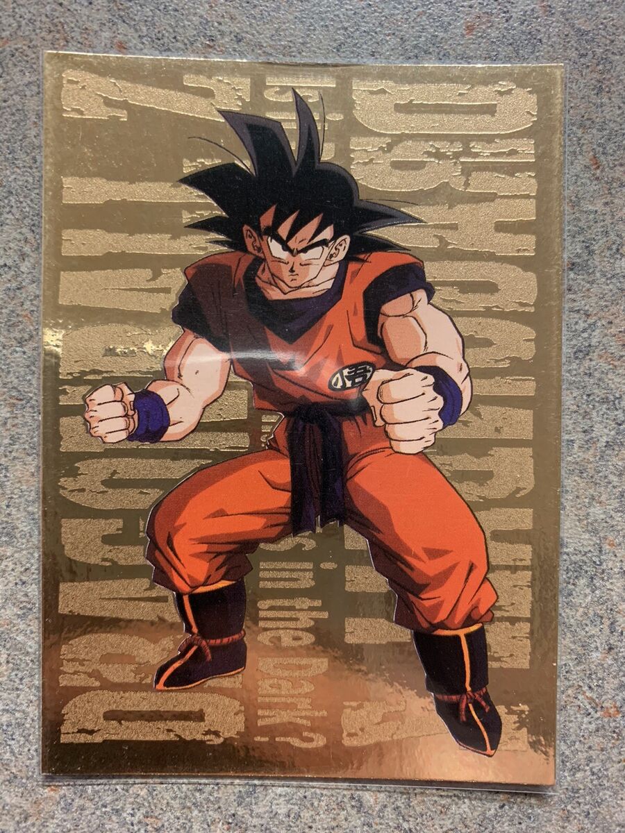 Dragonball Z Card Goku Gold | eBay Dragonball Z Card Goku Gold | eBay