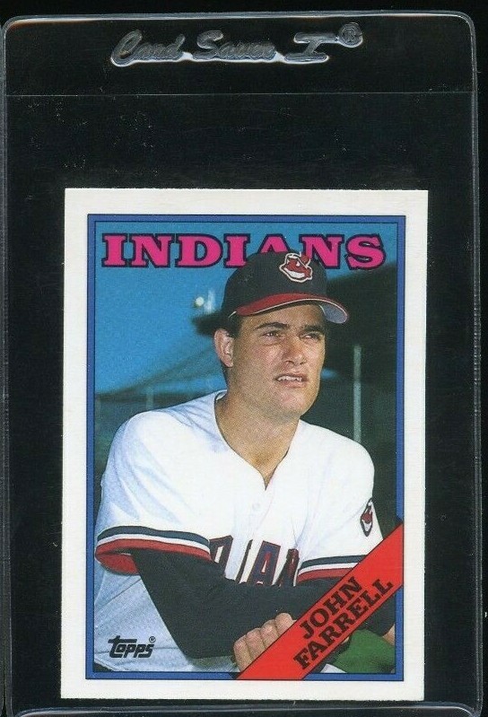 1988 TOPPS TIFFANY #533 JOHN FARRELL ROOKIE RC CLEVELAND INDIANS 