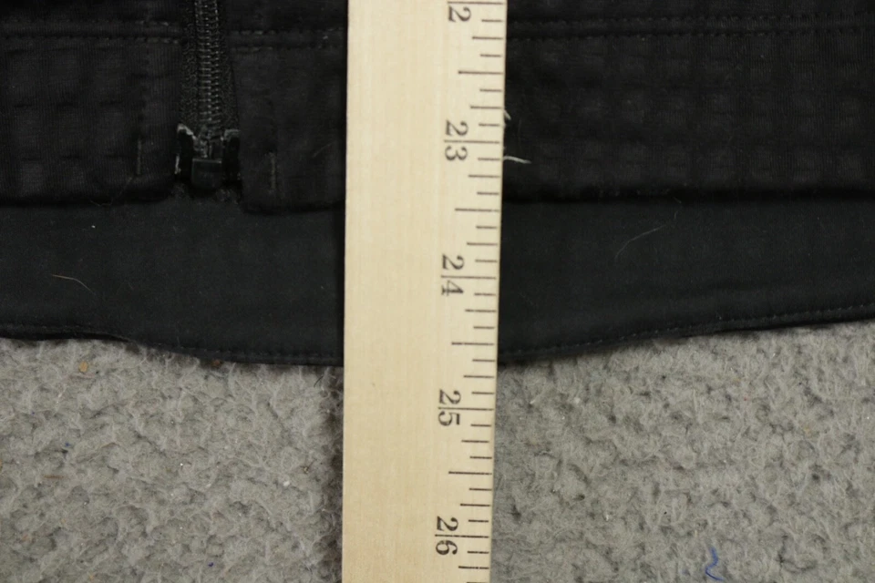 Chaqueta de golf Nike Fit seca para mujer mediana negra forrada con gofres Foto 4 de 4