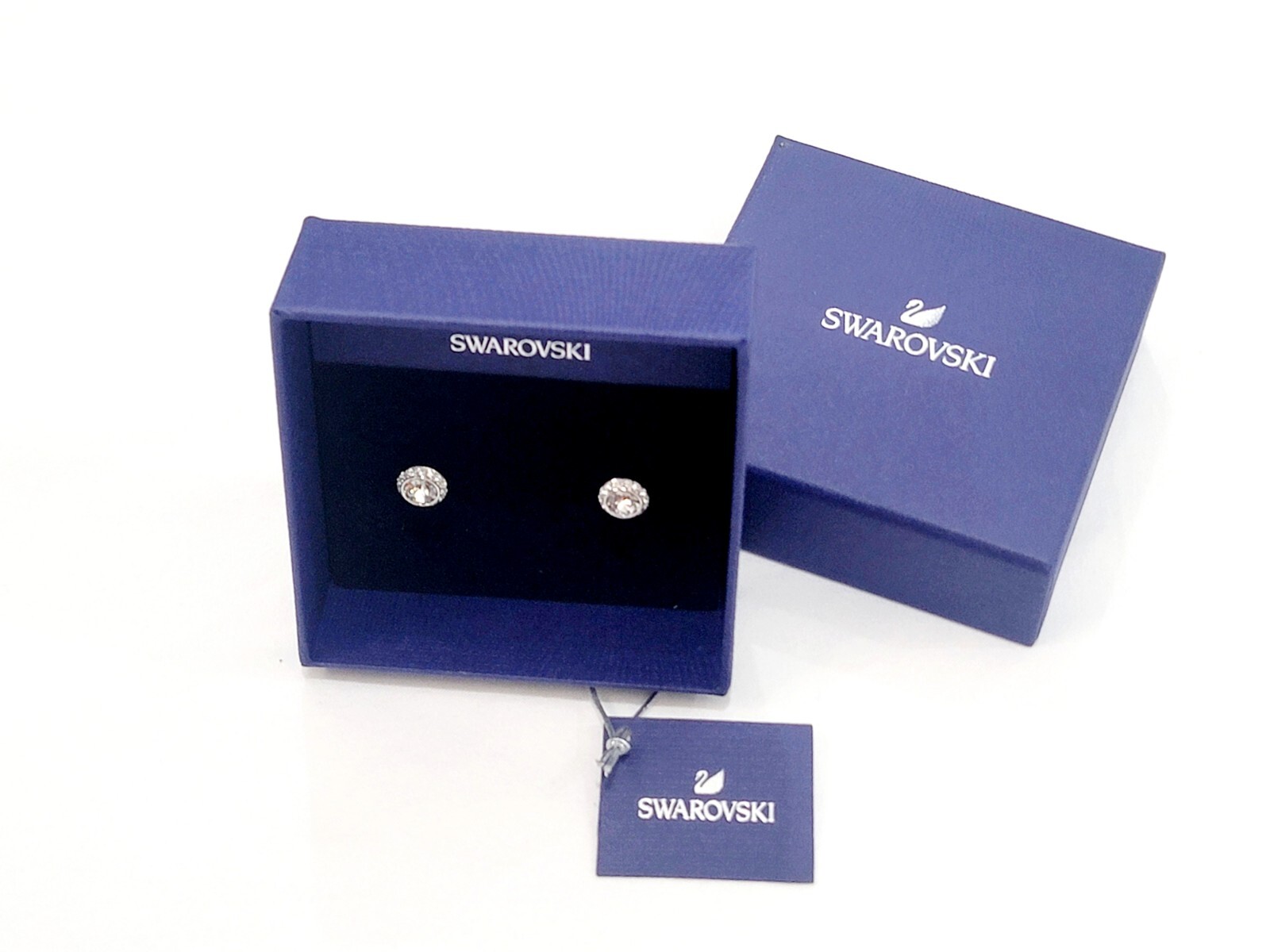 Swarovski Una Angelic Crystal Stud Earrings