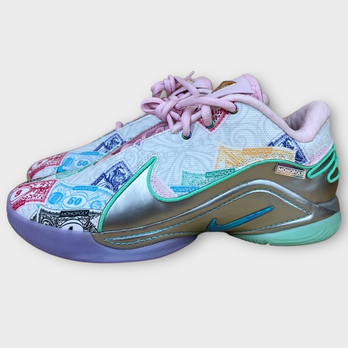Nike Monopoly x LeBron 22 QS 'Currency' Basketball Shoes Mens Sz
