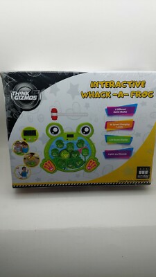 NEW: Think Gizmos TG702 Interactive Whack A Frog Game - Musical  Activity Toy