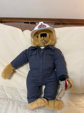 AMOCO 1999 " INDIANA " Collectible Bear  by Sally Morrison Stringer Fuel w/Tag
