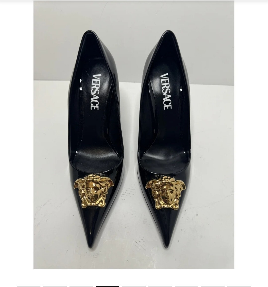 VERSACE MEDUSA HEAD HEELS